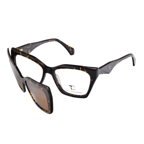 T.Calandra clip-on Roxie col tortoise T.calandra Clip-on Roxie Col Tortoise