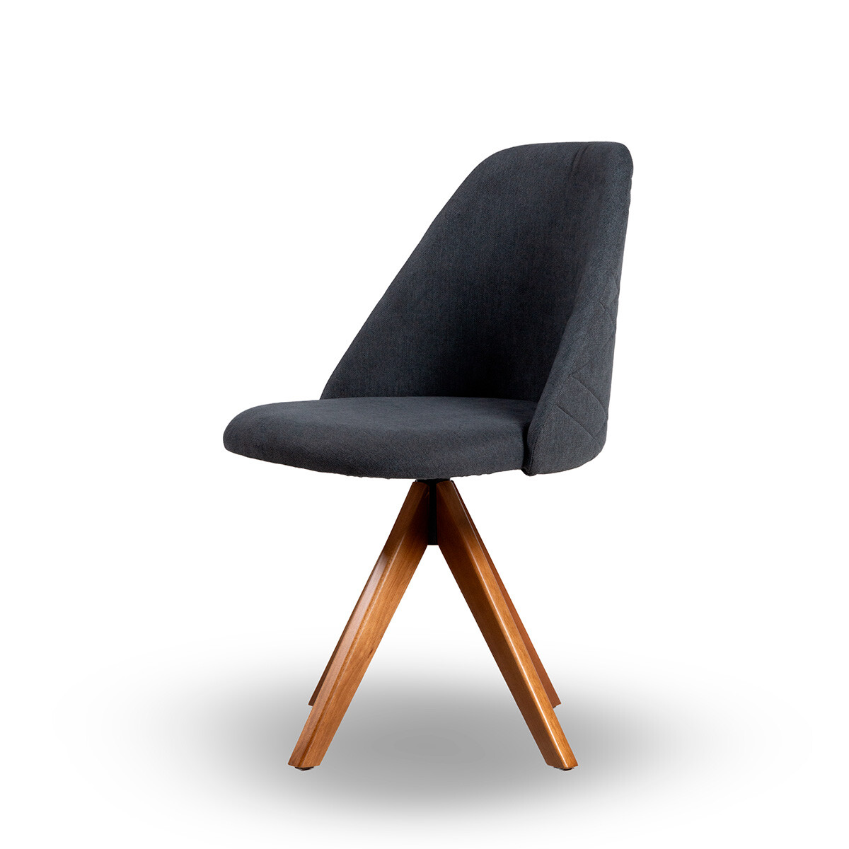 Silla Giratoria Karol 141- Tela Microfibra - 226 (Grafito) 