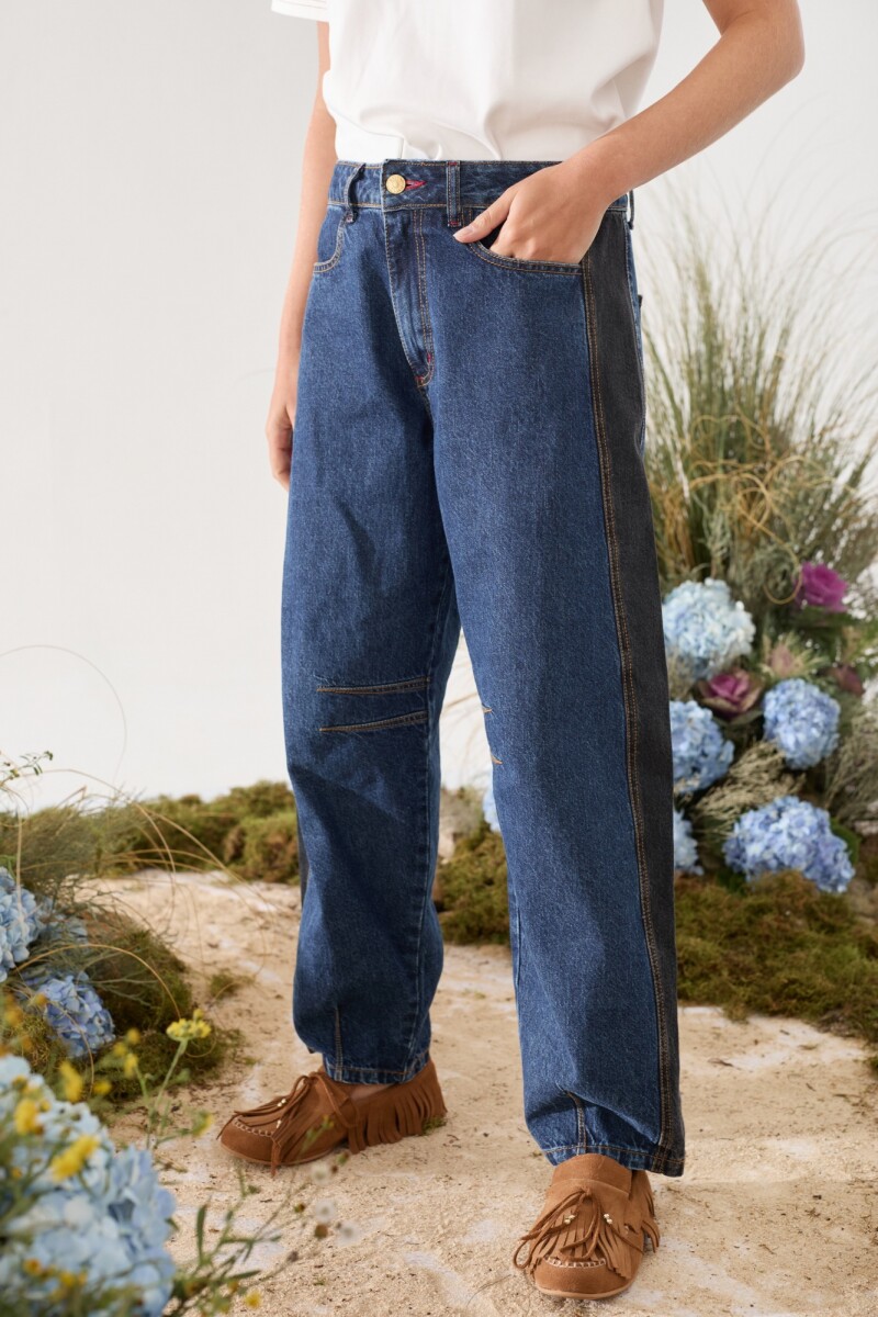 JEAN BARREL SAVIA Azul Y Negro
