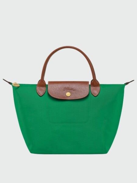 Longchamp - Le Pliage Original Bolso con Asa Superior S Verde