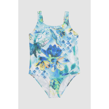 Malla sporty 8-16a Flores marinas