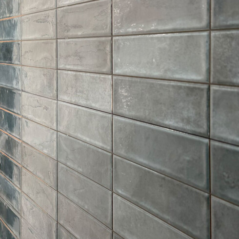 CERAMICA AZUL DESTONIFICADO BRILLO PRECORTE 31.6X60 PARED GAMAS DE AZUL