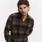 Camisa franela gris