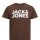 Polera Corp Estampado Relieve Seal Brown