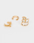 Bijou Cuff Con vibora Set De Cuffs - Dorado