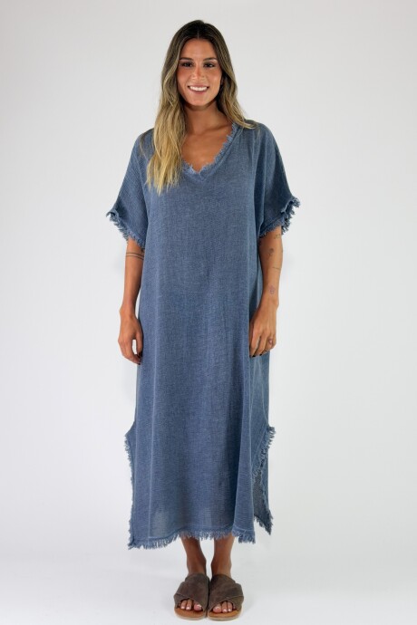 VESTIDO MONTEFALCO Azul