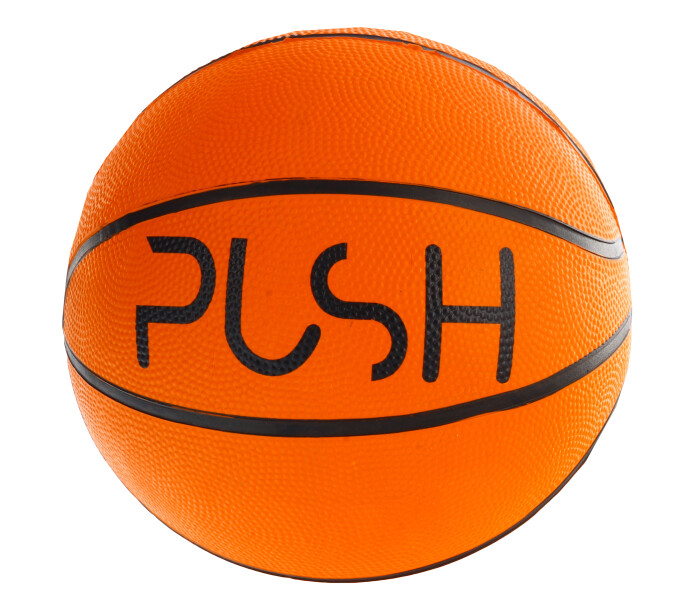 Pelota Basket Goma N.7 Naranja/Negro