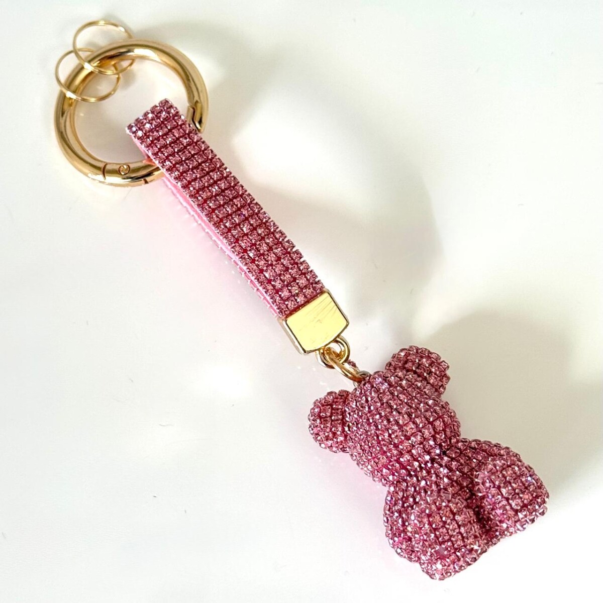 Llaveros Glam Brillo Osito 