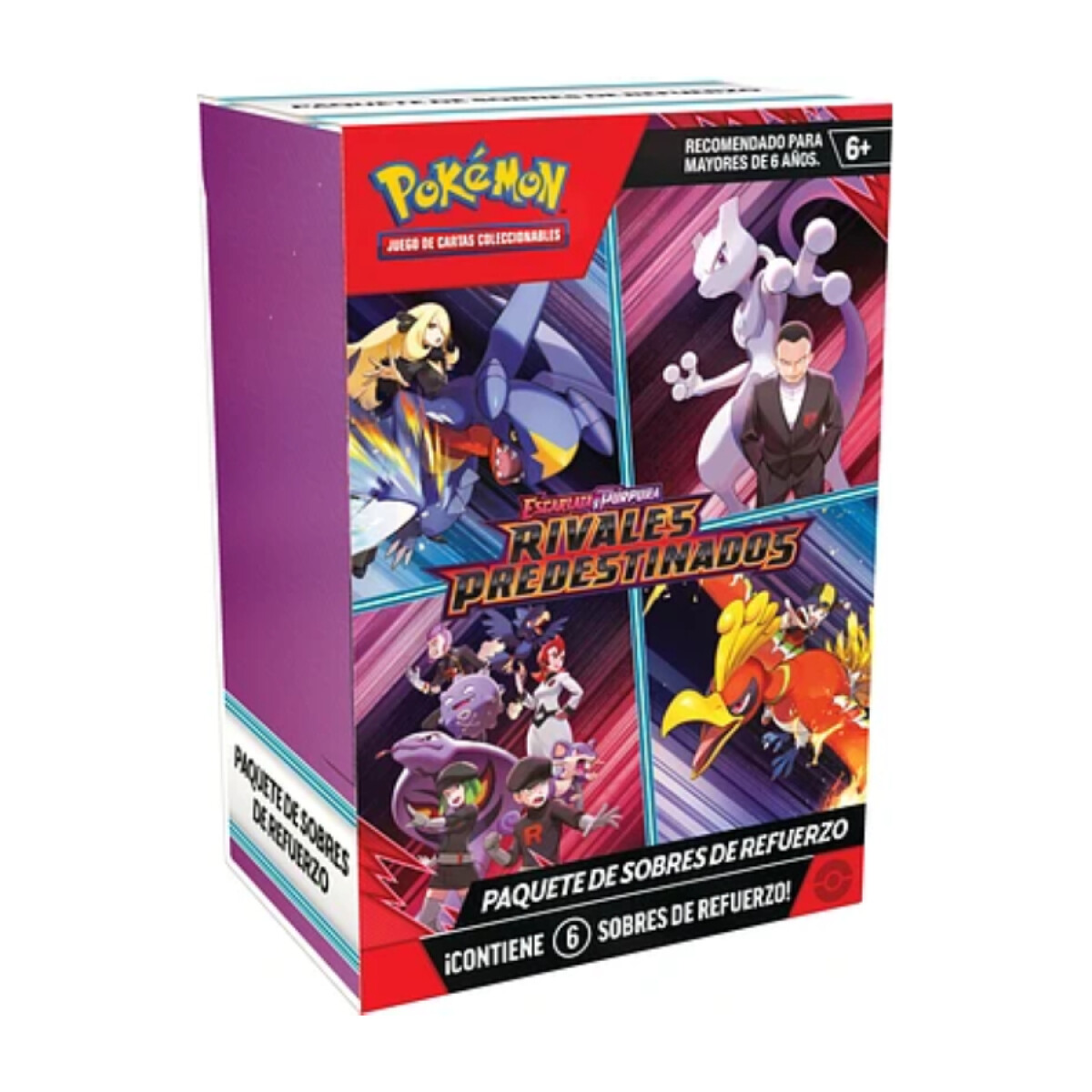 PRE-VENTA - Pokémon Escarlata y Púrpura - Booster Bundle - Rivales Predestinados [Español] - Lanzamiento 30 de mayo 