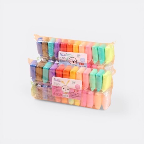 Plasticina Foamy Para Moldear Colores X12 Plasticina Foamy Para Moldear Colores X12