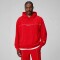 Polera The Go-To Oversized Hoodie Brand Dna Hombre Heated Red/classic White