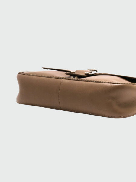 Longchamp -Cartera de diseño elegante con solapa, Amazone Visón