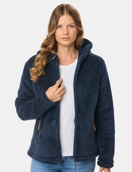 CAMPERA DE SHERPA Azul