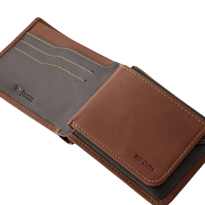 Billetera Rip Curl Surf Revival Rfid 2 In 1 - Marrón Billetera Rip Curl Surf Revival Rfid 2 In 1 - Marrón