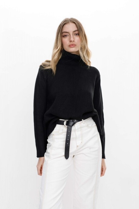 Sweater Polera Serrana Negro