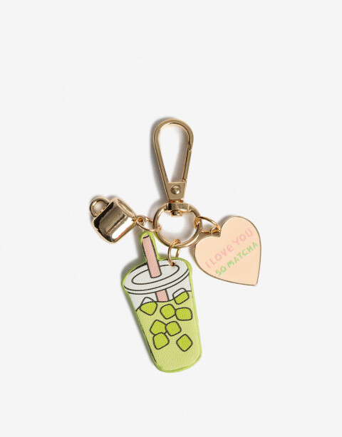 Llavero Metal Llavero Y Bag Charm Multidijes - Combinacion Multicolor