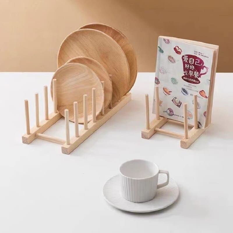 Escurridor seca platos de bambú Escurridor seca platos de bambú
