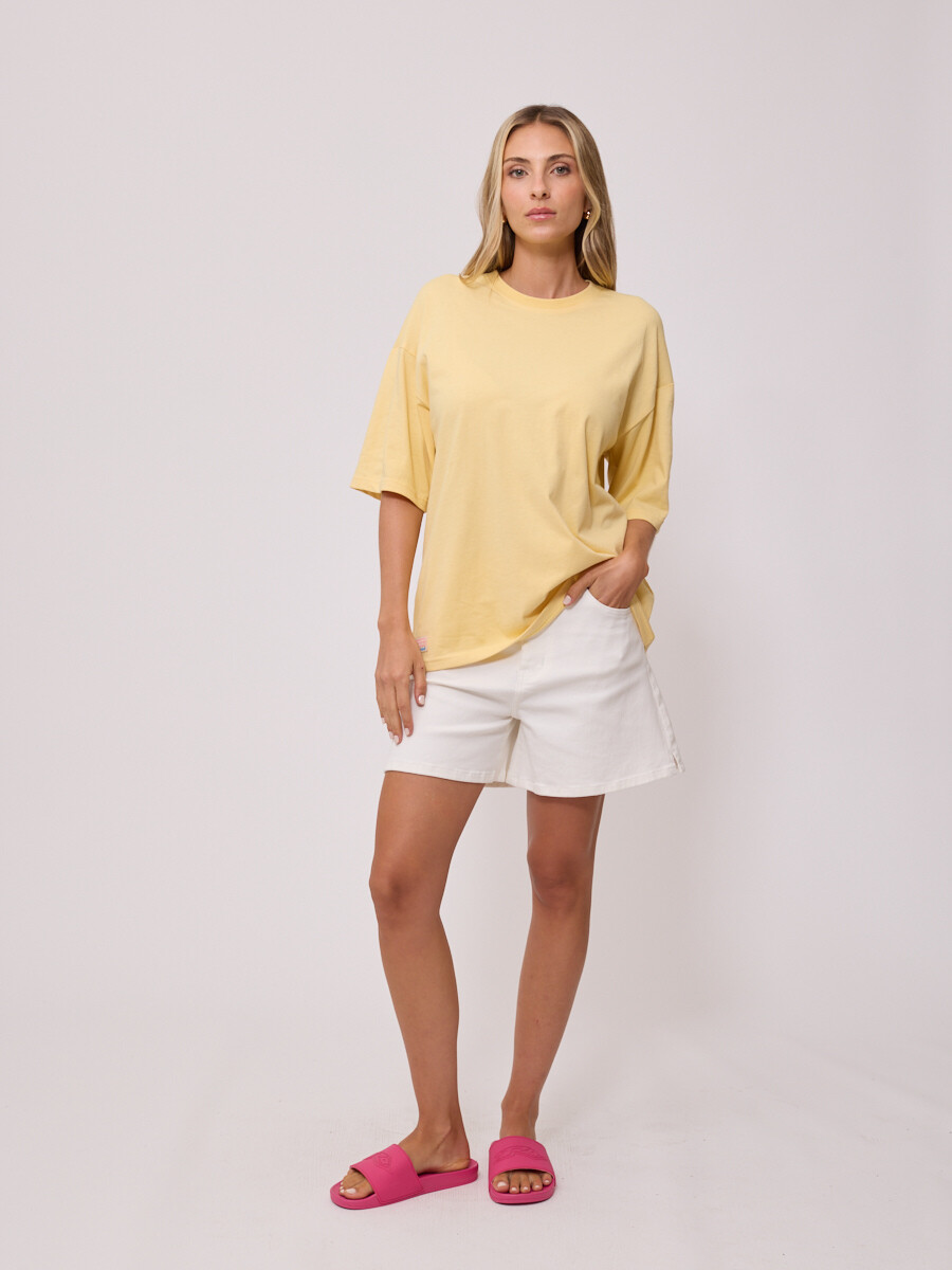 T-SHIRT NESSA RUSTY - Amarillo 