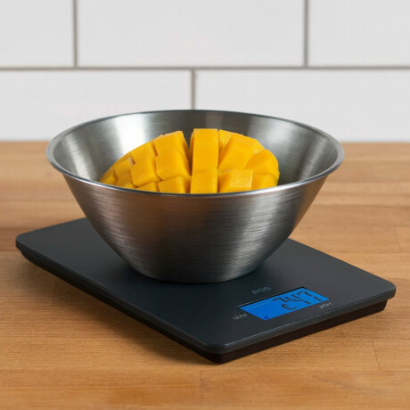 Balanza de Cocina Digital Gris 1 g - 5 kg Leonie Balanza de Cocina Digital Gris 1 g - 5 kg Leonie