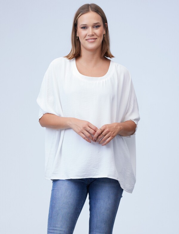 Blusa Oversized BLANCO