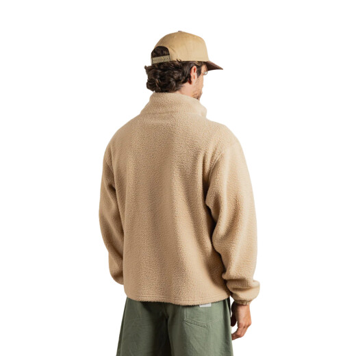 Buzo Rhythm Essential Quater Zip - Beige Buzo Rhythm Essential Quater Zip - Beige