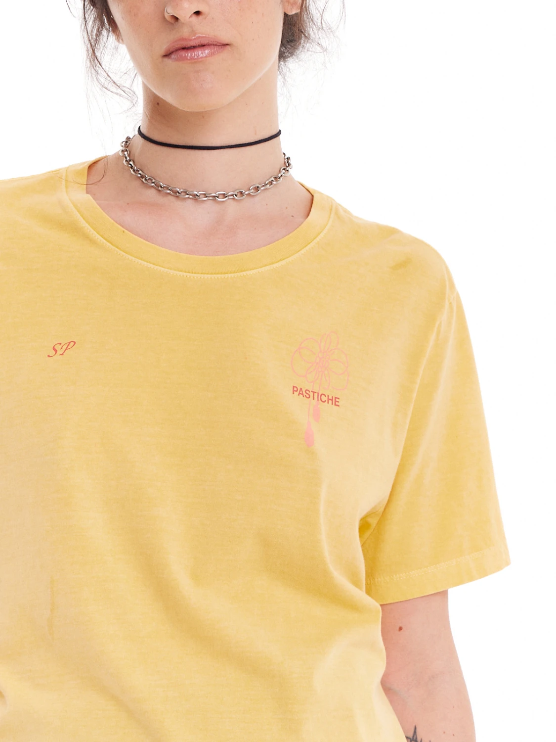 T-shirt Swan amarillo xs