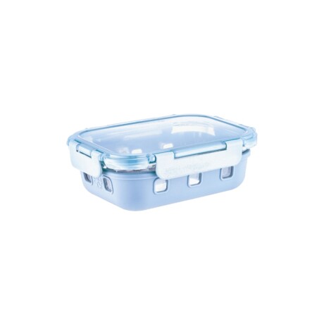 Bento box vidrio 370ml celeste