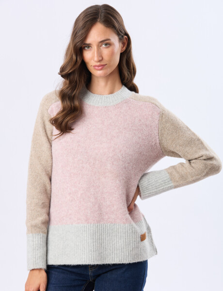 BUZO TEJIDO DE ABRIGO Rosa