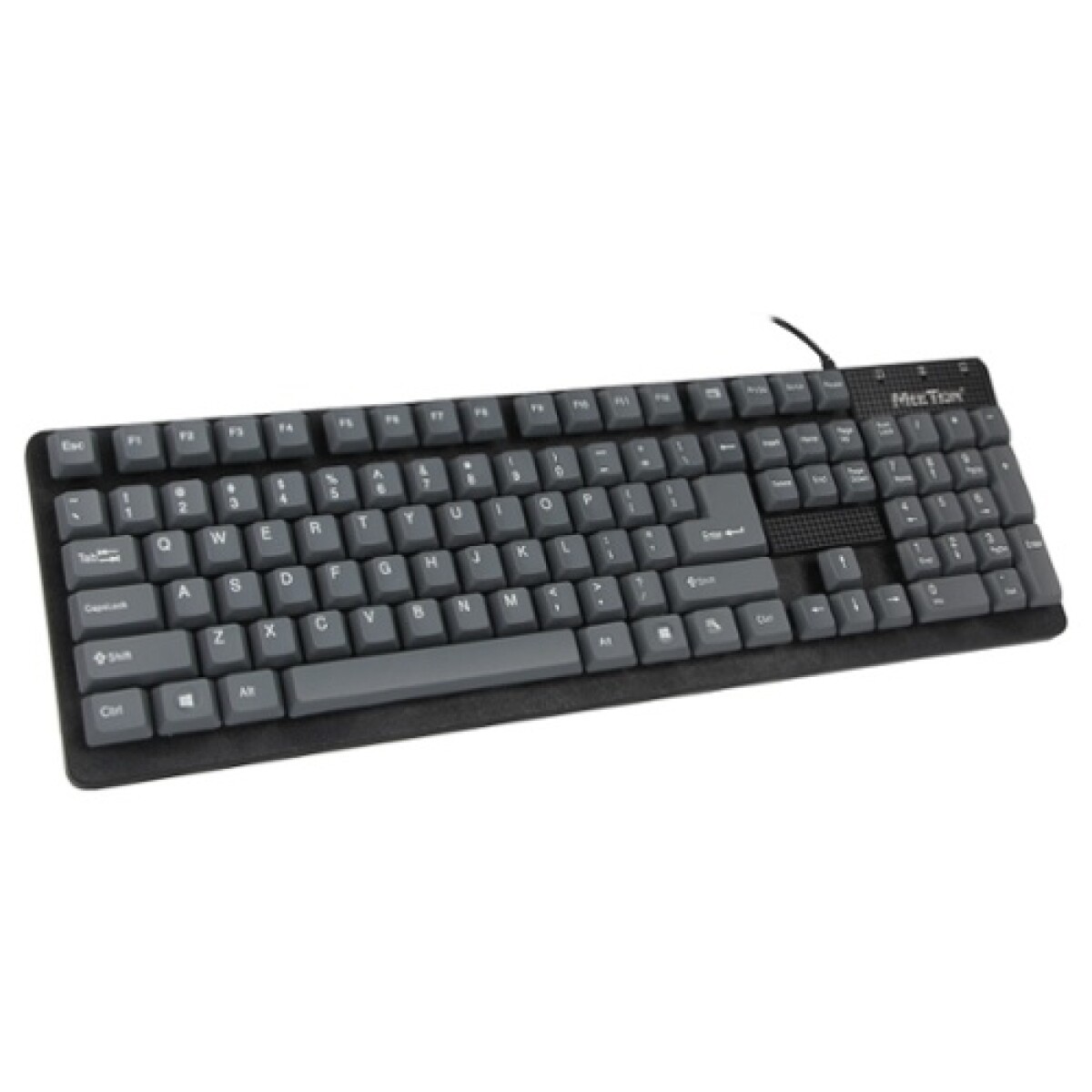 Teclado Meetion USB K202 Impermeable Gris 