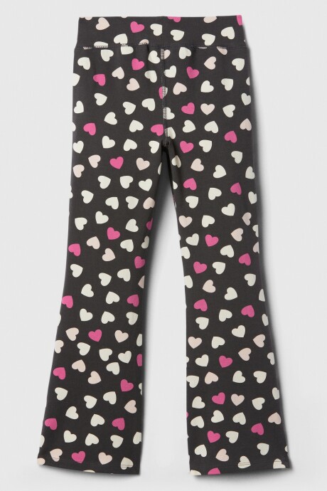 Calza Flare Estampada Niña Hearts