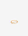 Anillos Chicos Special Price Anillo Hojitas Strass - Dorado
