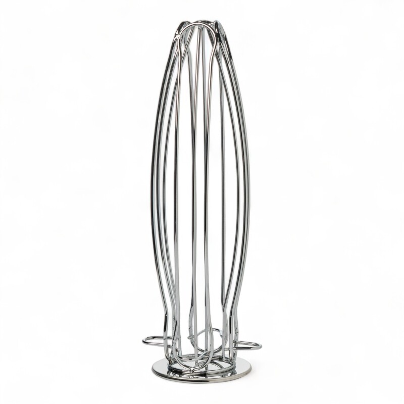 Soporte Giratorio Para 40 Capsulas Compatible Nespresso Silver