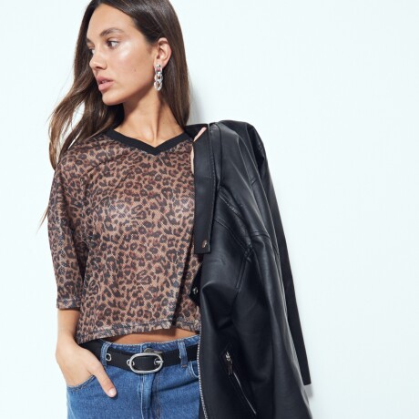 REMERA LUMA Animal Print