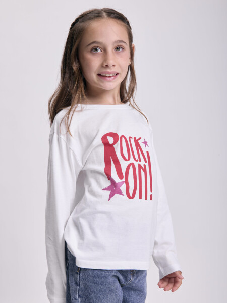 Remera estampa Blanco