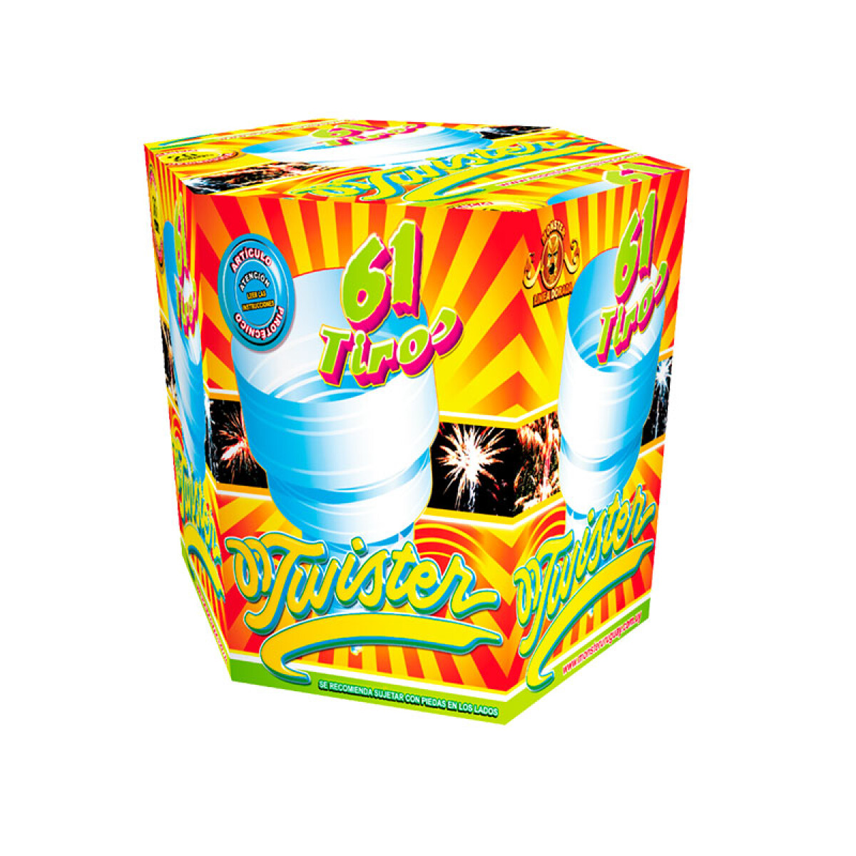 Torta Twister 61 Tiros 