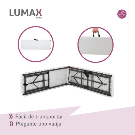 Banco Jardin Plegable Lumax 1.83mts Tipo Valija Banco Jardin Plegable Lumax 1.83mts Tipo Valija
