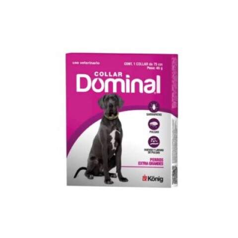 DOMINAL PERRO COLLAR EXTRA GRANDE OUTLET Unica
