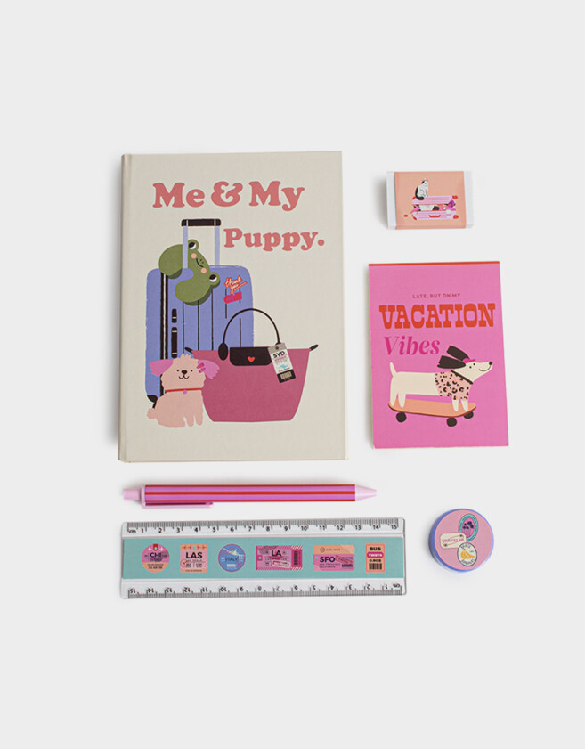 Librería Sets PVC Set De Librería Con Charm - Combinacion Multicolor