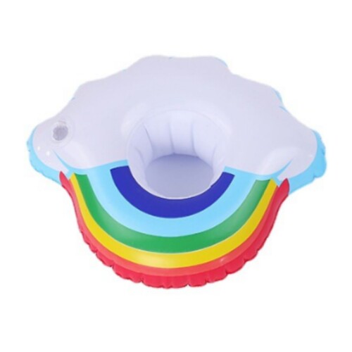 Inflable Portavaso Arcoiris N/a