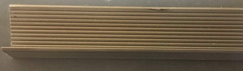 VARILLA AMERICANA NP VARILLA ALUMINIO AMERICANA S/GARRA HUMO NP1257AM