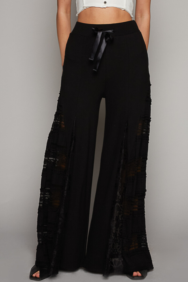 PANTALÓN SUELTO Negro
