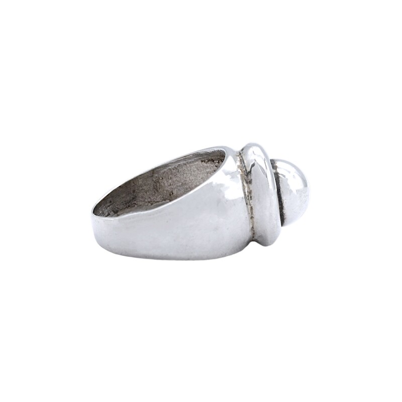 Anillo Media esfera-Plata 925-Sin piedra-AN3626 sinpiedra