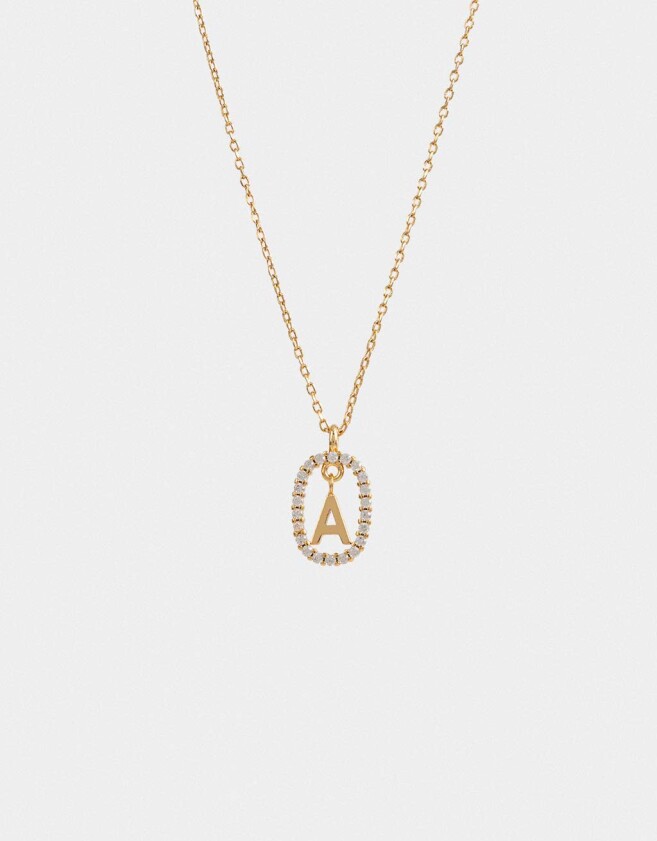 Cadena Corta con Dije Premium Gold Cortos - Dorado