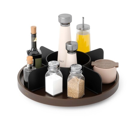 BANDEJA ORG PLASTICO-RECICLADO-Y-MADERA NEGRO BELLWOOD
