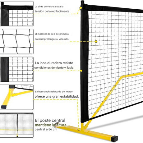 Set Spikeball Red + 2 Paletas + 4 Pelotas C/ Bolso Dep009114