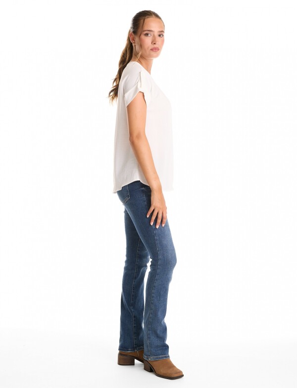 Blusa Crepe CRUDO