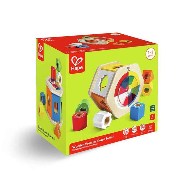 Clasificador de Formas Wooden Wonder Hape Clasificador de Formas Wooden Wonder Hape