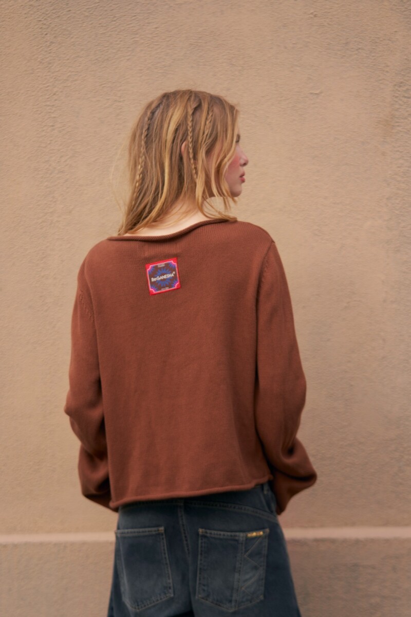 Sweater Sun Marrón