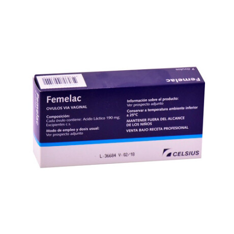 Femelac 7 Óvulos Femelac 7 Óvulos