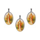 MEDALLAS DE SANTOS 5CM X3 UNIDADES Gp117/santa Barbara